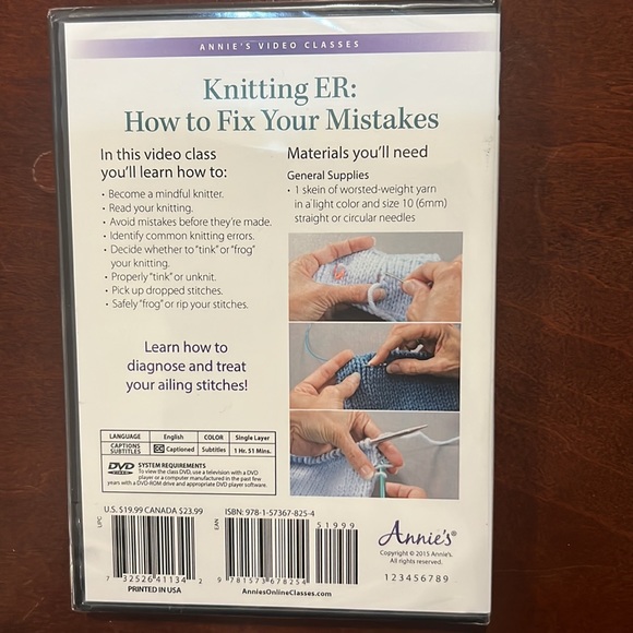 Three new knitting class DVDs with top designer Patty Lyons! - Picture 7 of 7